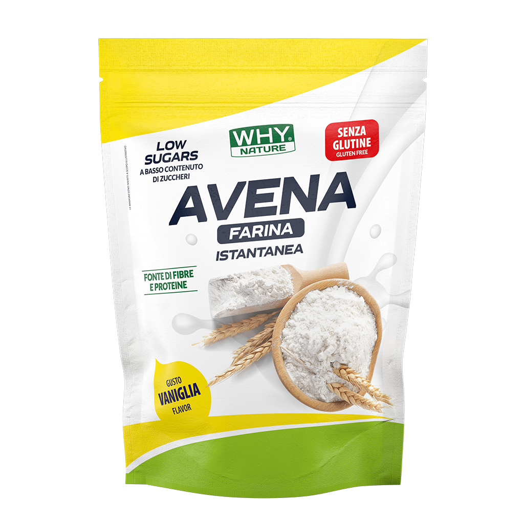 Low Sugar Avena Farina Istantanea - WHYnature